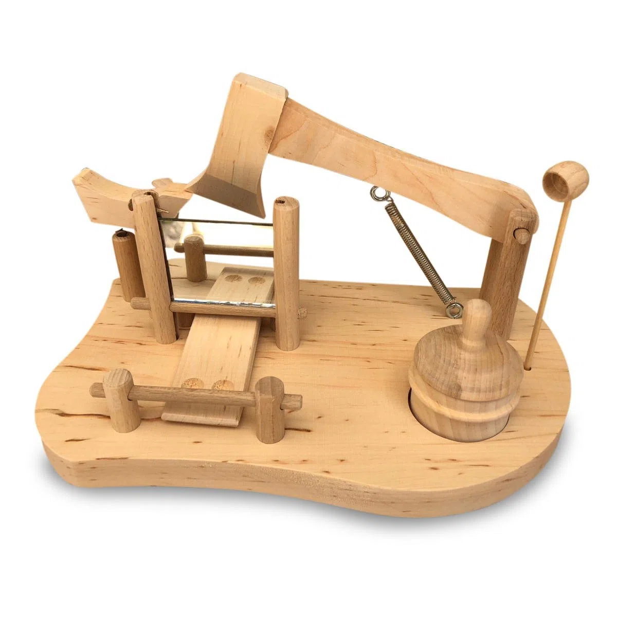 Unbekannt Sepp Bumsinger's Schnupfmaschine Jodlerhansi aus Holz, Handarbeit by FUNICE Design