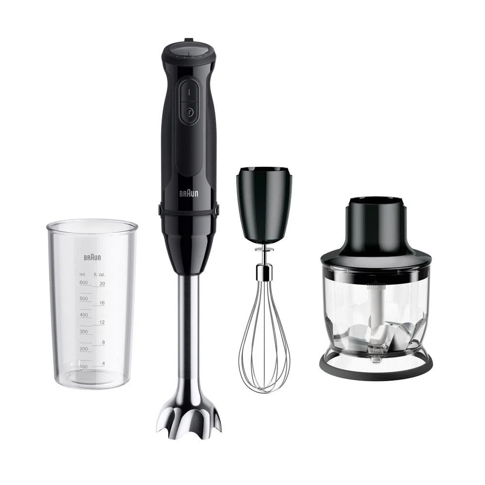 Braun MQ50202M Stabmixer-Set MultiQuick 5, schwarz
