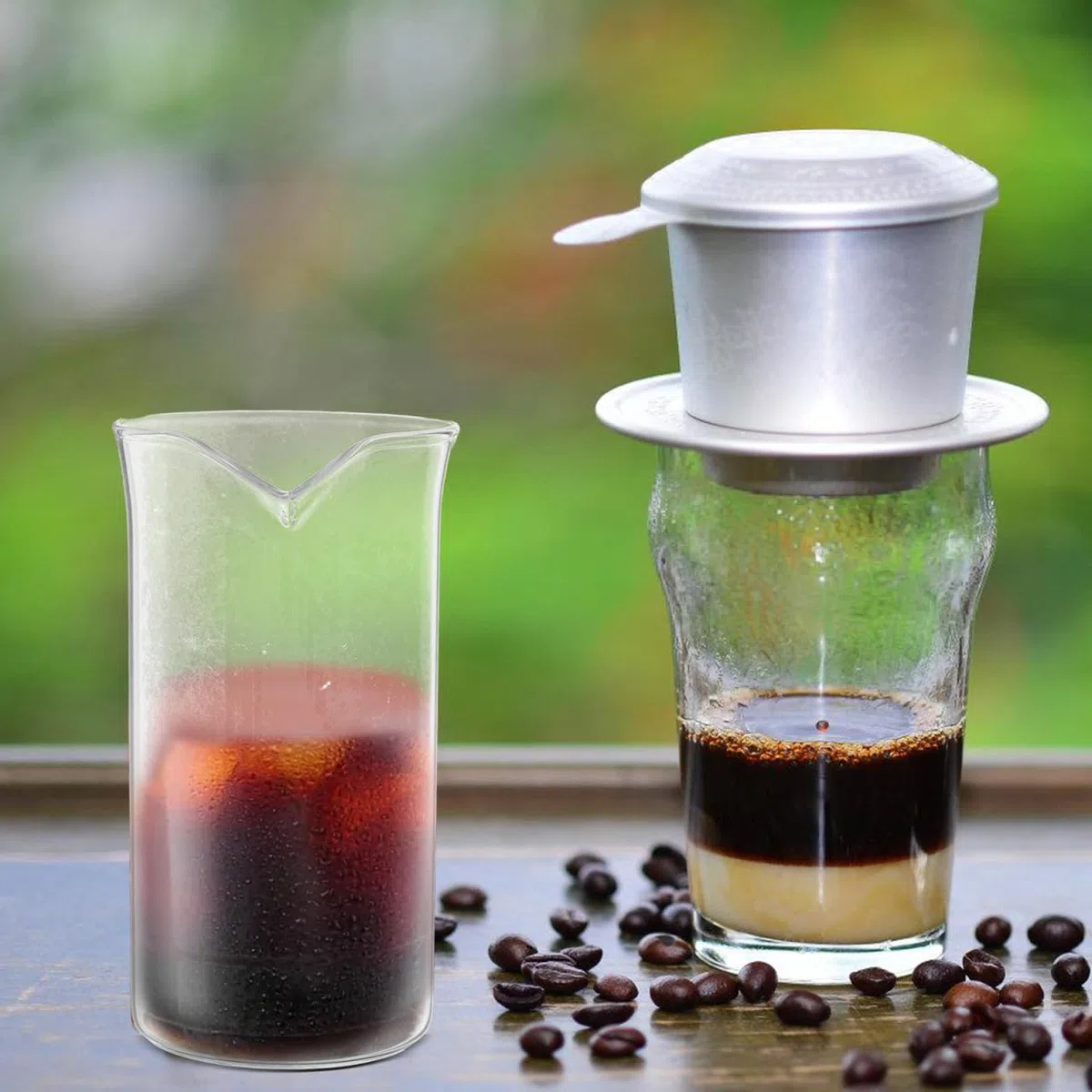 Ciieeo Ersatzgläser Für Kaffeepresse Glas Hitzebeständig 350ml Becher Für Kalte Und Heiße Getränke Für Cold Brew Und Espresso
