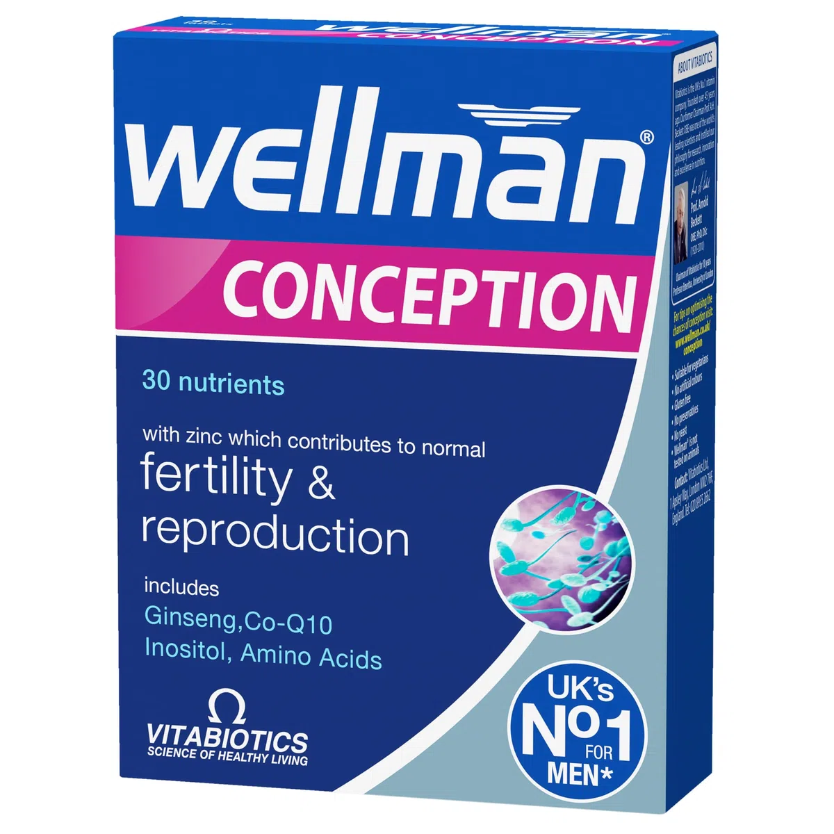 Vitabiotics Three Packs Of Wellman Design by Vitabiotics