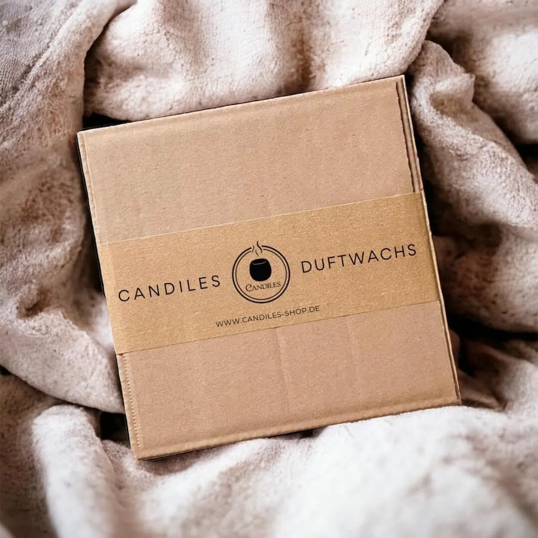 Frostbeere Raumduft - Candiles Duftwachs | Mehrere Monate Duft ohne Flamme - Sanft & Sicher für Kinder & Haustiere. Verspielter Früchteduft für Wohnzimmer, Bad und Küche.