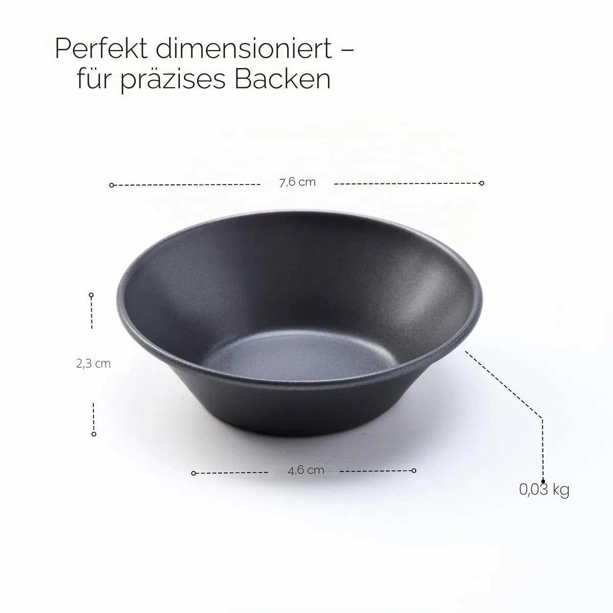 Pastel de Nata Formen aus Karbonstahl – 12er-Pack Eiertörtchenformen zum Backen, Antihaft-Mini-Tarte- und Puddingtörtchenformen, wiederverwendbare portugiesische Puddingtörtchenschalen