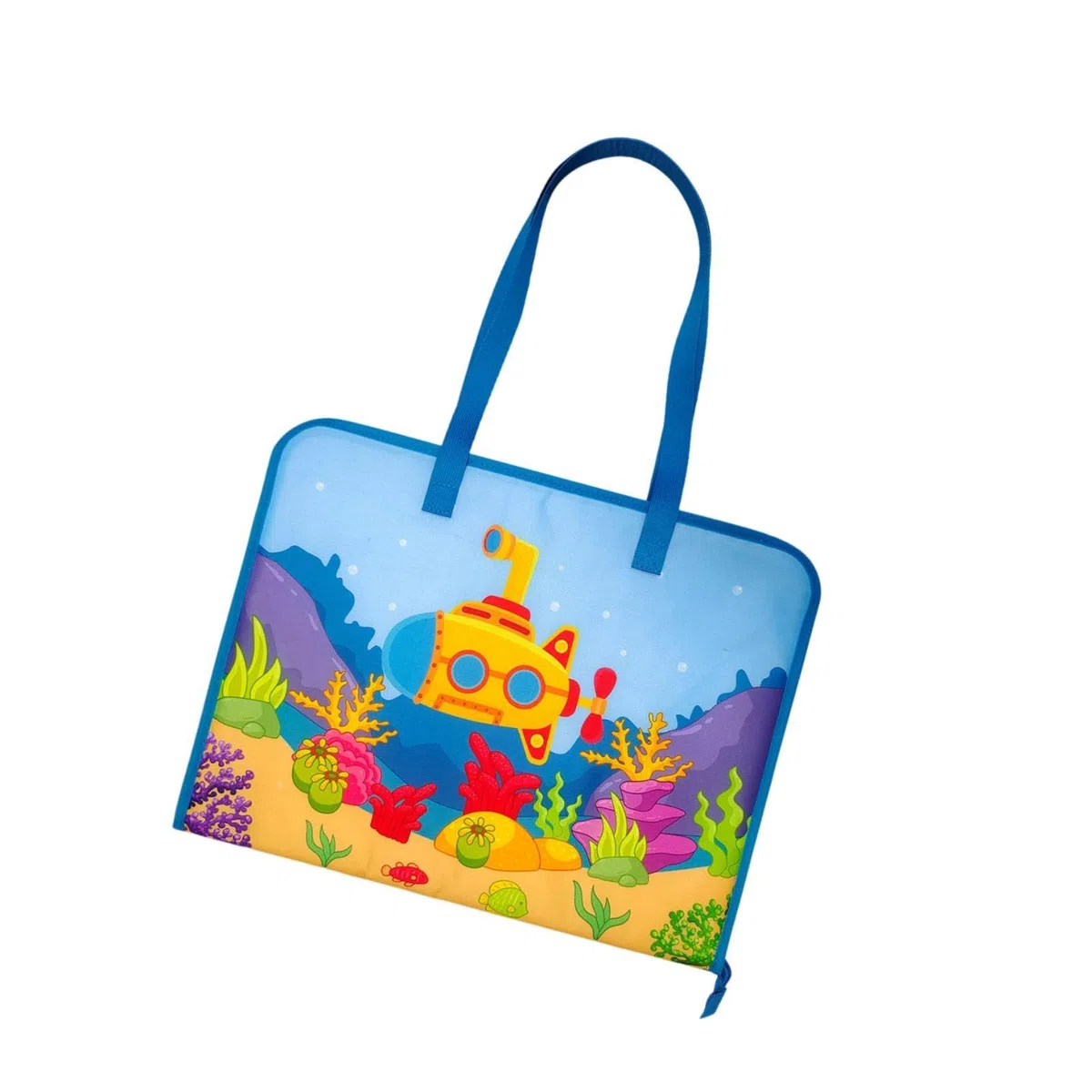 Kunsttasche, Aufbewahrungstasche für Kunstwerke, Kinder Oxford Stoff mit Griffen, Beutel für Kunst Und Handwerk