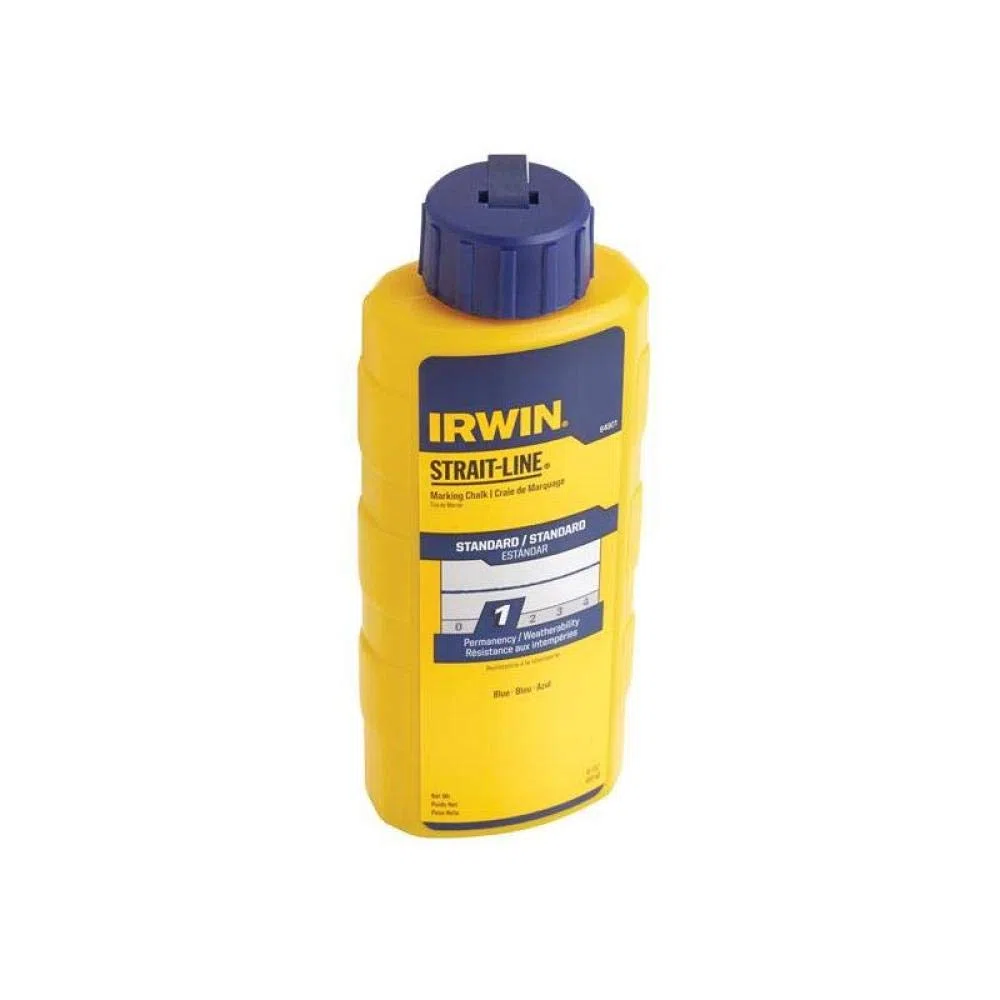 Irwin 64901 Industrie-Werkzeug, 227 g Kreide, Blau, 6 Stück