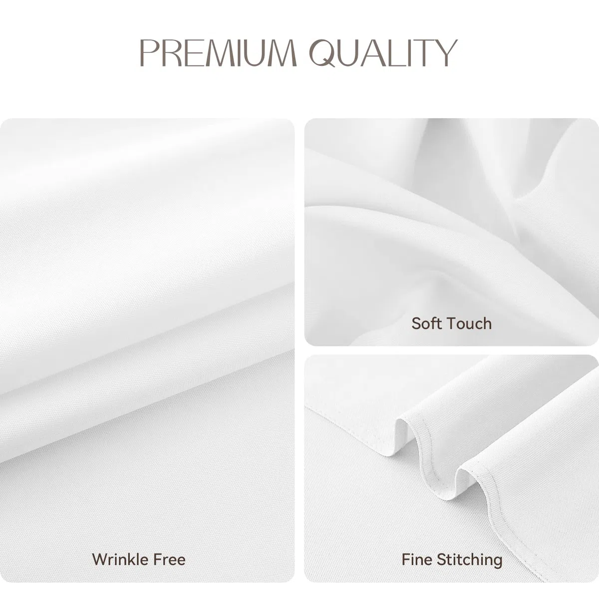 Romanstile Tischdecke Outdoor abwaschbar 140x240 weiß rechteckig,wasserabweisend wettefest Tischtuch Tablecloth Tischwäsche für Geburtstag,Party,Garten,Hochzeit,Feste,Frühling,Ostern,Gartentisch