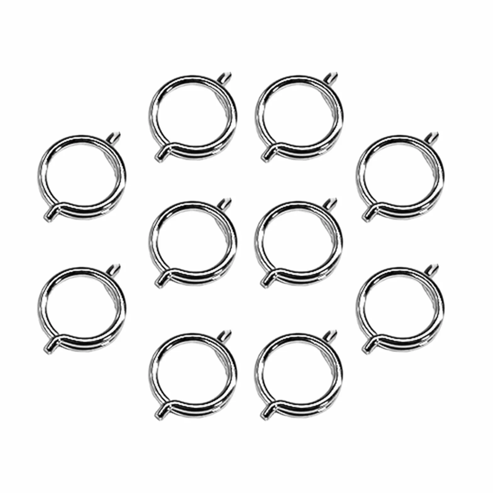 10 Stück Geflügelscherenfeder Ersatzfeder Federkomponente für Küchenschere Eingebauter Drehmechanismus Widerstandsfähiger Stahl für Haushalt Basteln W, S