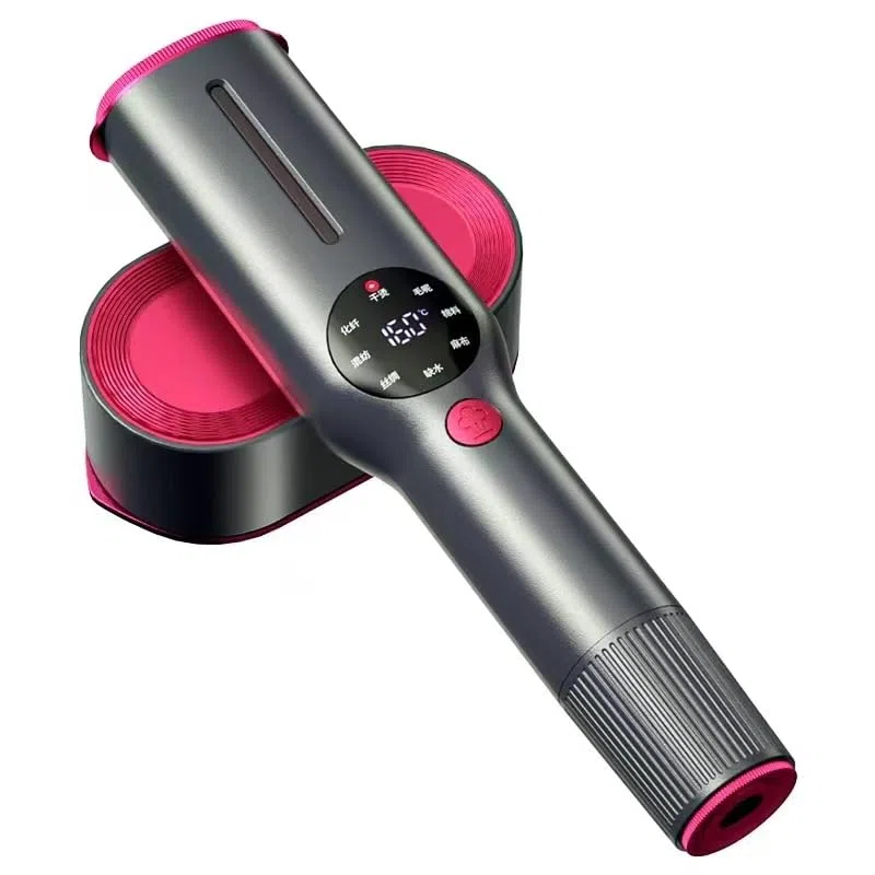 Dampfbügeleisen Mini, Faltbares Tragbares Reisebügeleisen, 15 Sekunden Schnelles Aufheizen, Mini Bügeleisen Dampf Handdampfbügler für Zuhause und Unterwegs (schwarz)
