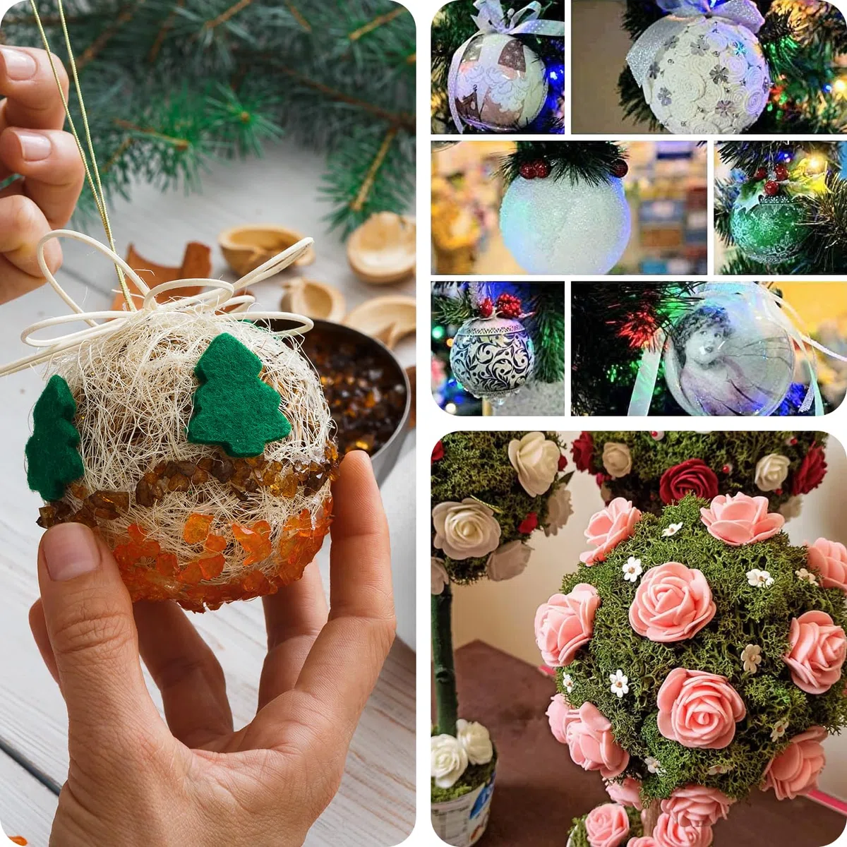 Netuno 10 Stück Styroporkugel 10 cm weiß Styroporball Polystyrolkugel Bastelkugel Schaumstoff Ball für DIY Basteln Hobby Kunst Schule Weihnachtsdeko Weihnachtsbaum Dekoration