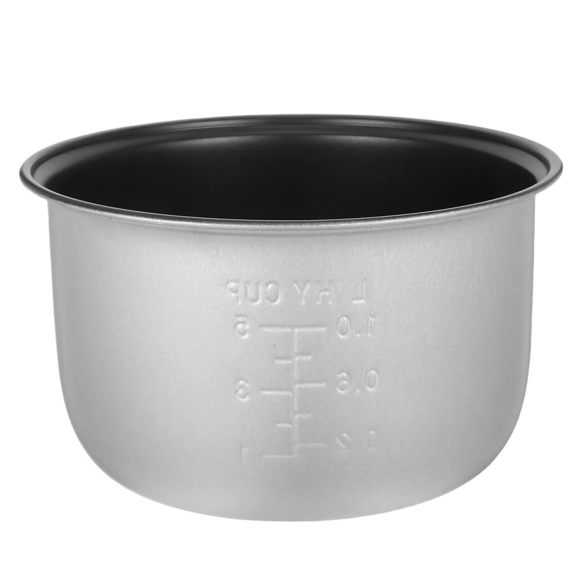 Reiskocher Innentopf Ersatz 18.50X18.50X11.00Cm Aluminiumlegierung Ersatzkochtopf Für Reiskocher Zubehör Suppe Kochen Einfach Zu Reinigen