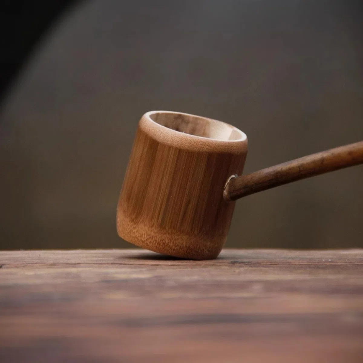 Japanische Wasserkelle, Bambus-Wasserschaufel, Teezeremonie Schöpfkelle, langer Stiel, Bewässerungsschaufel, Holzkelle, für Garten, Zuhause, Badezimmer, Teezeremonie