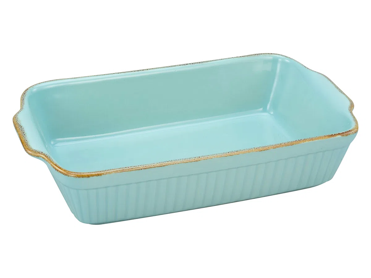 CreaTable, 23529, Serie Classic VINTAGE, 1-teiliges Geschirrset, Auflaufform aus Steinzeug, spülmaschinen- und mikrowellengeeignet, Made in Portugal