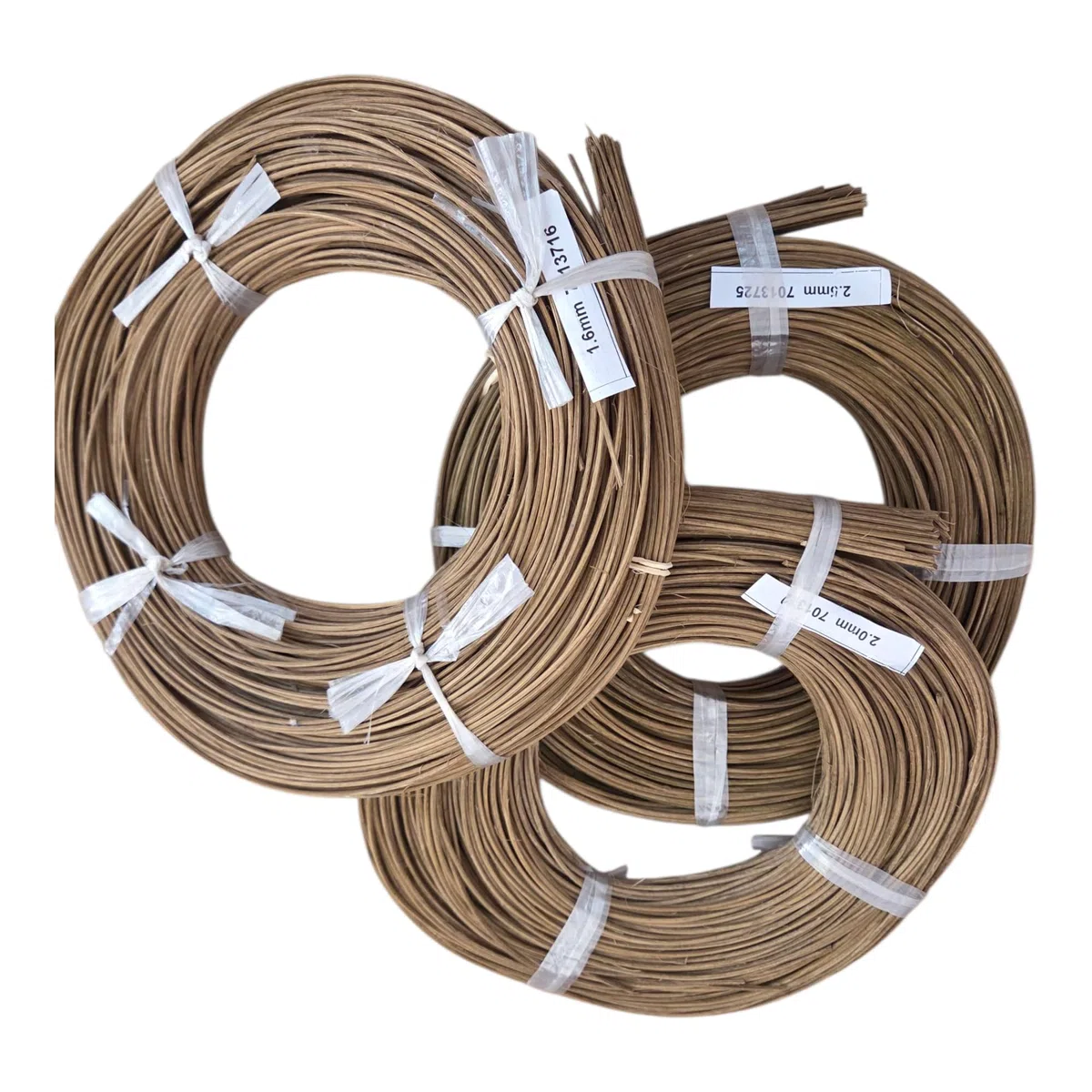 Peddigrohr geräuchert 2,5mm Artikel Nr. 7013725.geräuchert 250g gerollt (1,6 mm 2,0mm)