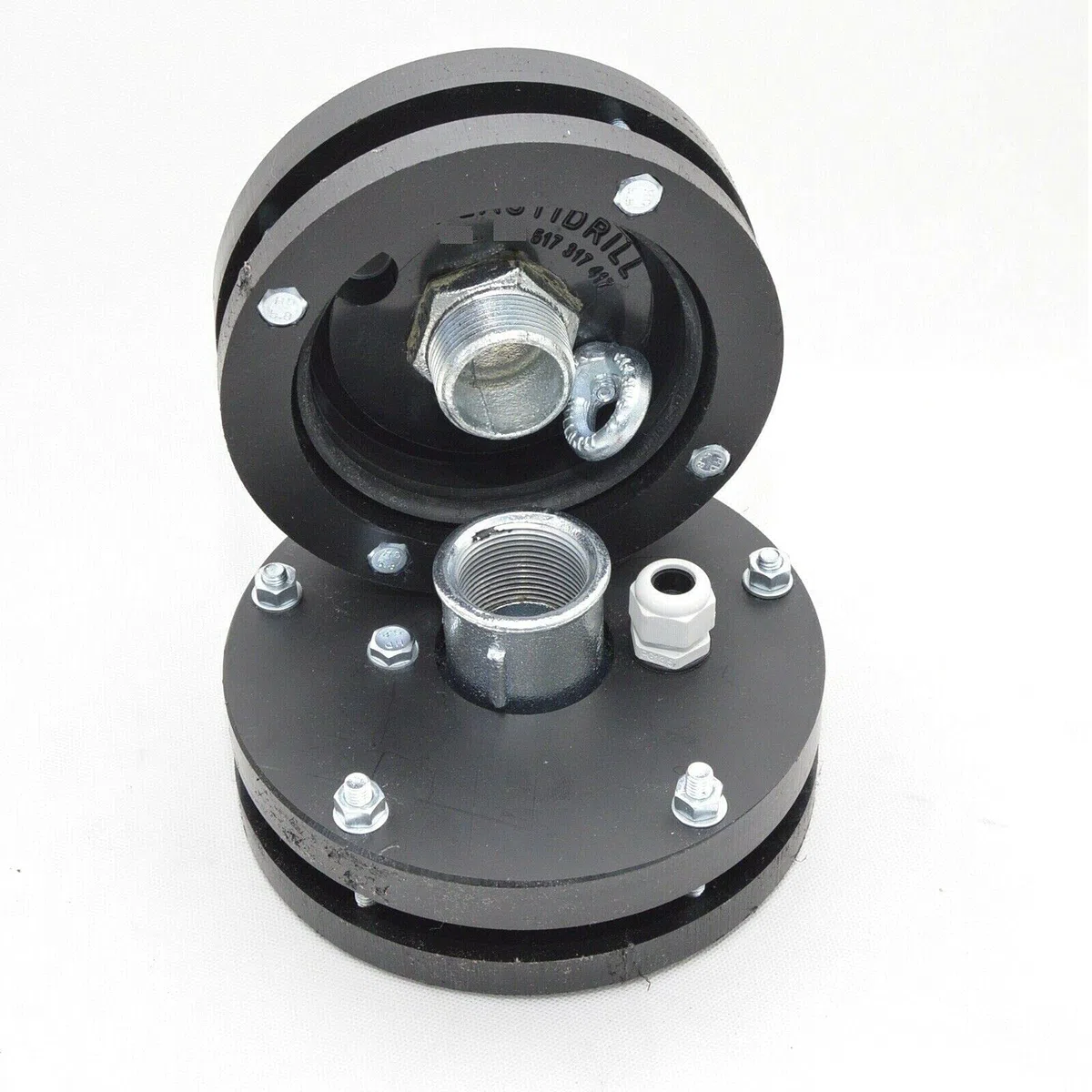 Brunnenkopf Stülpsteckkopf DN100 mit 1" Gewinde