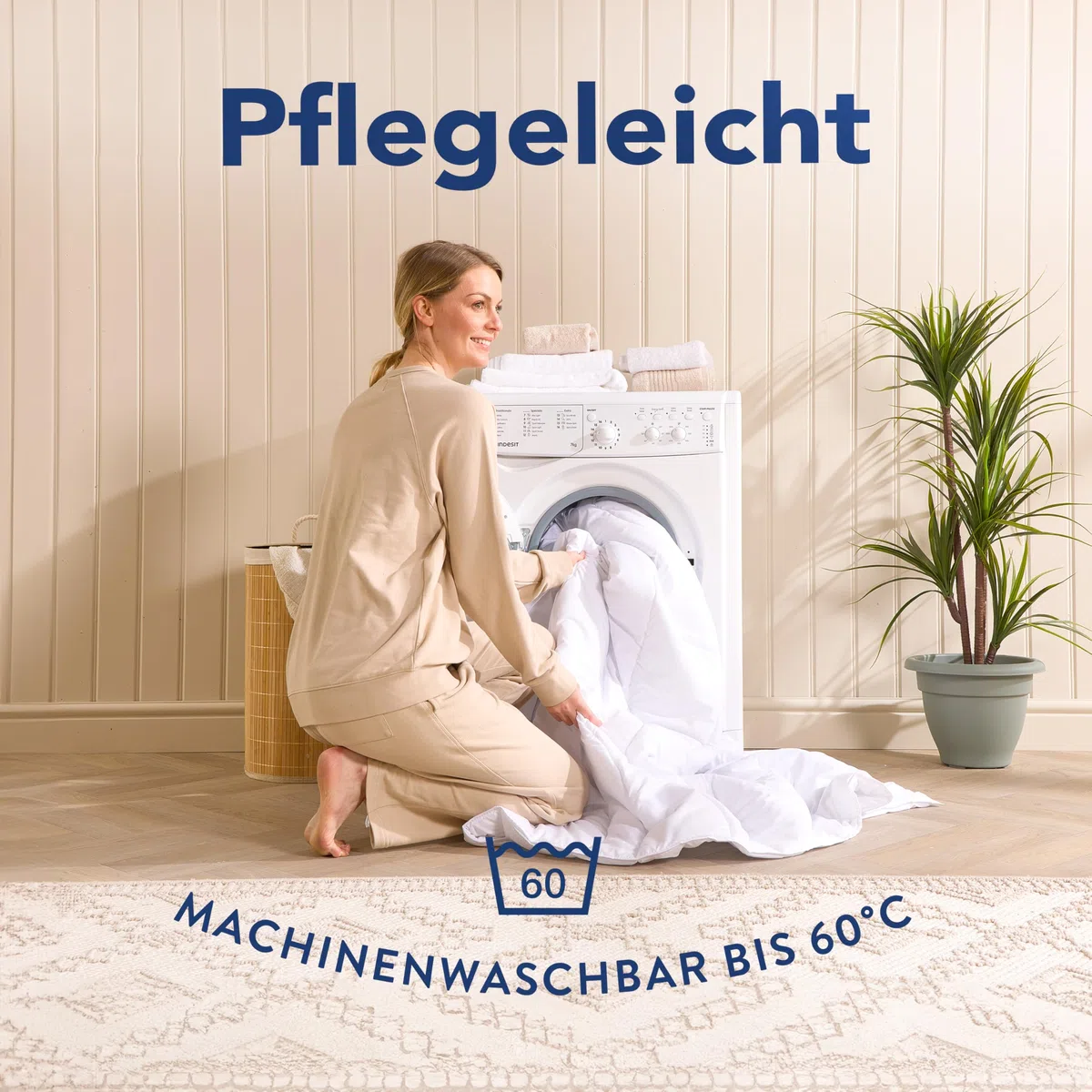 John Cotton New Way Bettdecke 135x200 - Innovativ & Atmungsaktive Steppdecke für Allergiker | Oeko-Test Zertifiziert Bettdecken | Weiche Microfaser Schlafdecke | Ganzjahresdecke 135 x 200 cm
