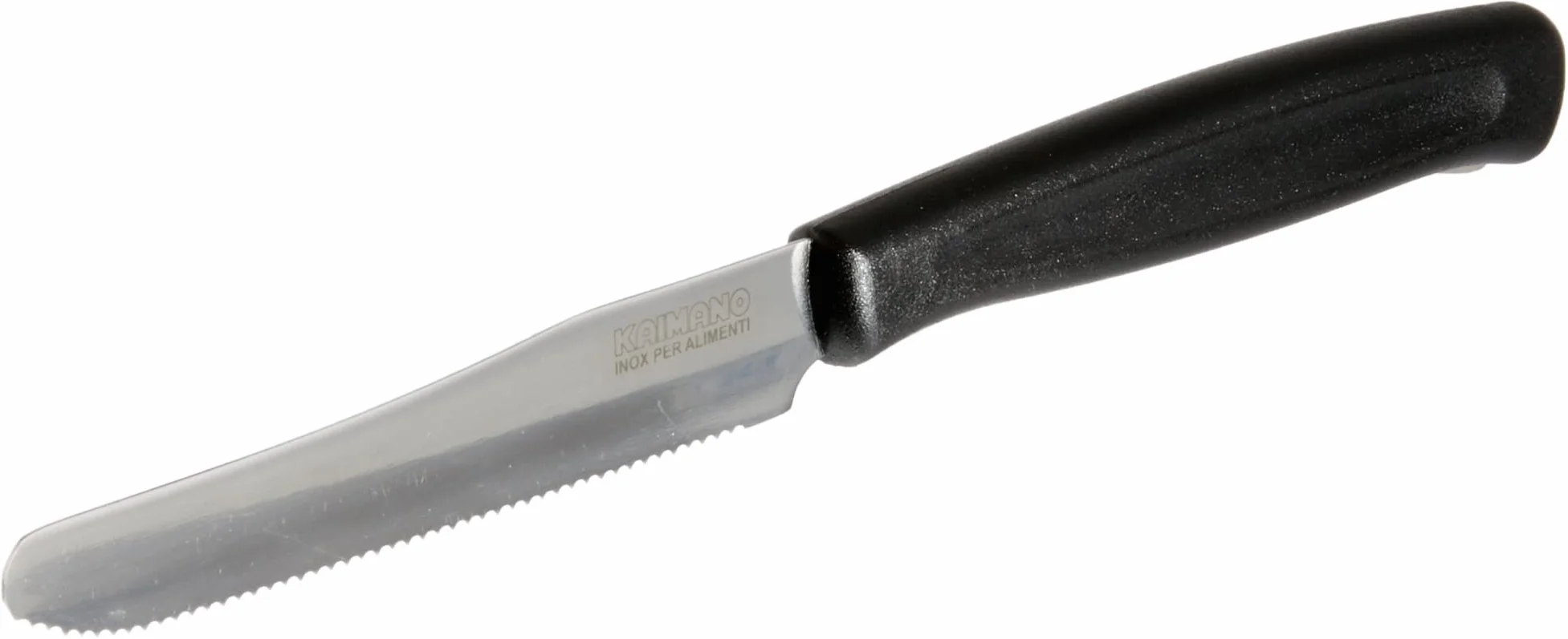 Kaimano Dinamik Tischmesser, Edelstahl, Schwarz, 28 x 10 x 2 cm, 6 Einheiten