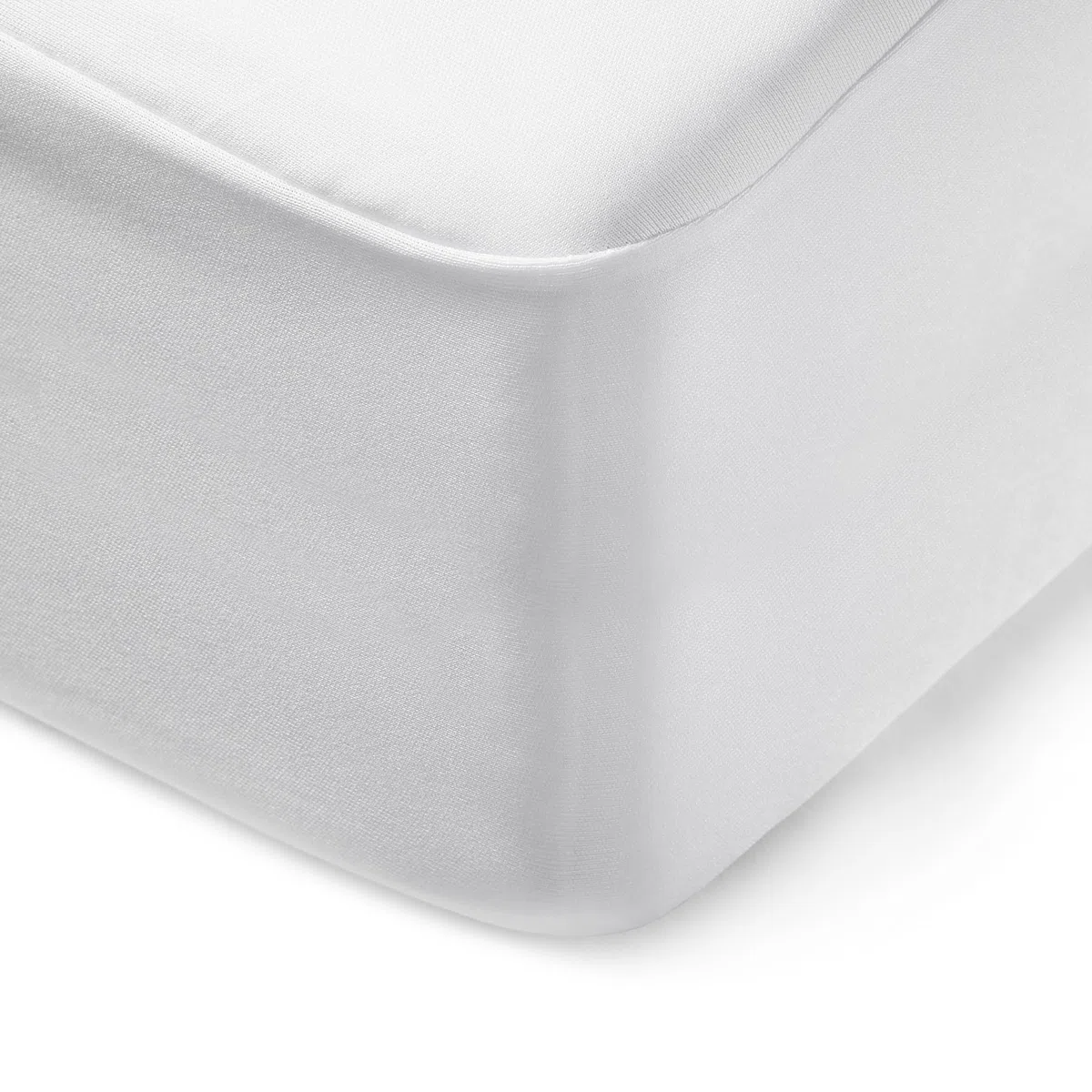 Amazon Basics Matratzenüberzug Anti-Milben Wasserdicht & Bettwanzensicher, Encasing mit Reißverschluss, bis 30 cm Tiefe, 140 x 200 cm, Weiß