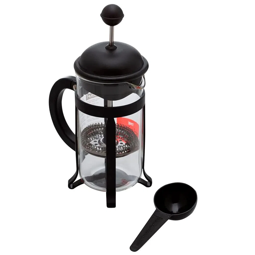 Bodum 1908-01 Java Kaffeebereiter, 8 Tassen, 1 L, Mehrlagig, schwarz, 10,6 x 16,3 x 24,5 cm, 6 Einheiten