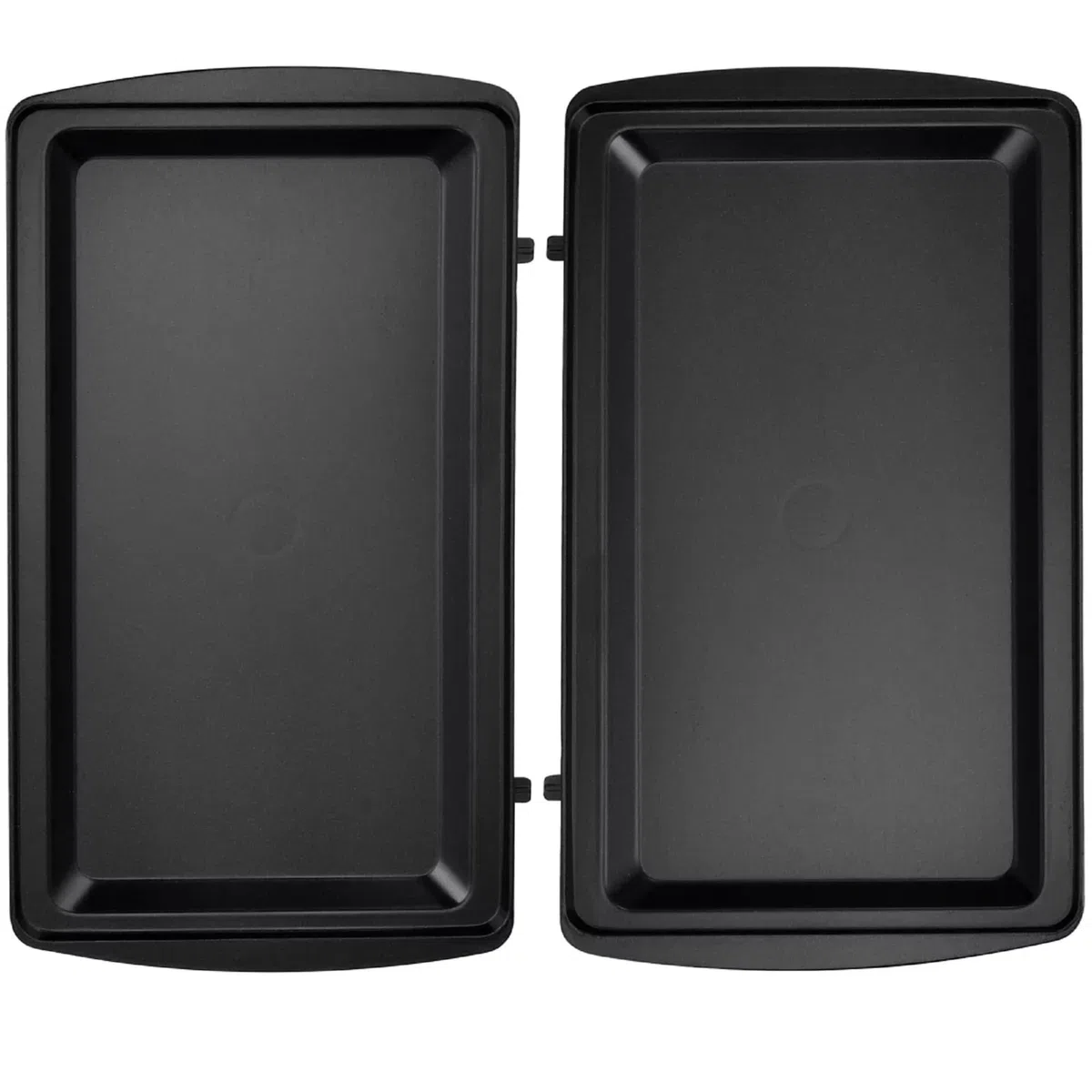 Syntrox Germany Plattenauswahl: Teppanyaki-Grill, Multimaker Zubehör, Plattengröße 23,5 x 13,2 cm, Kochutensilien, Schwarz, Teppanyaki Maker, Kontaktgrill Zubehör, Küchengeräte Erweiterung