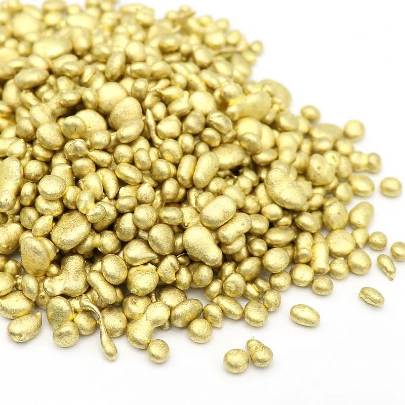 100/200/500G H75 Messing Granulat Schmuck Werkzeuge Messing Casting Körner Material Granulat DIY Handwerk Halsketten Anhänger Gießen (500G)
