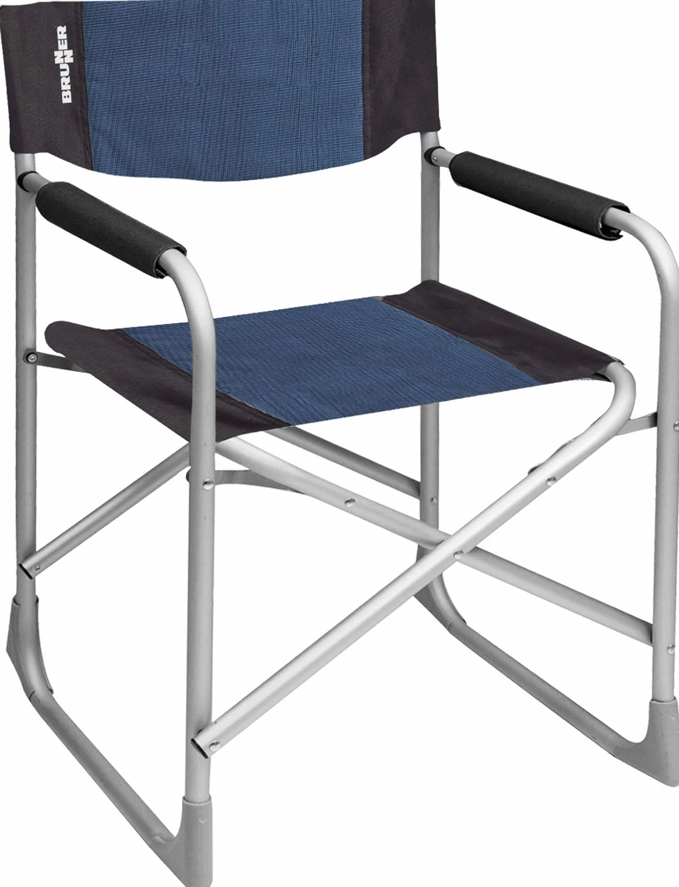BRUNNER Regiestuhl Captain blau und schwarz