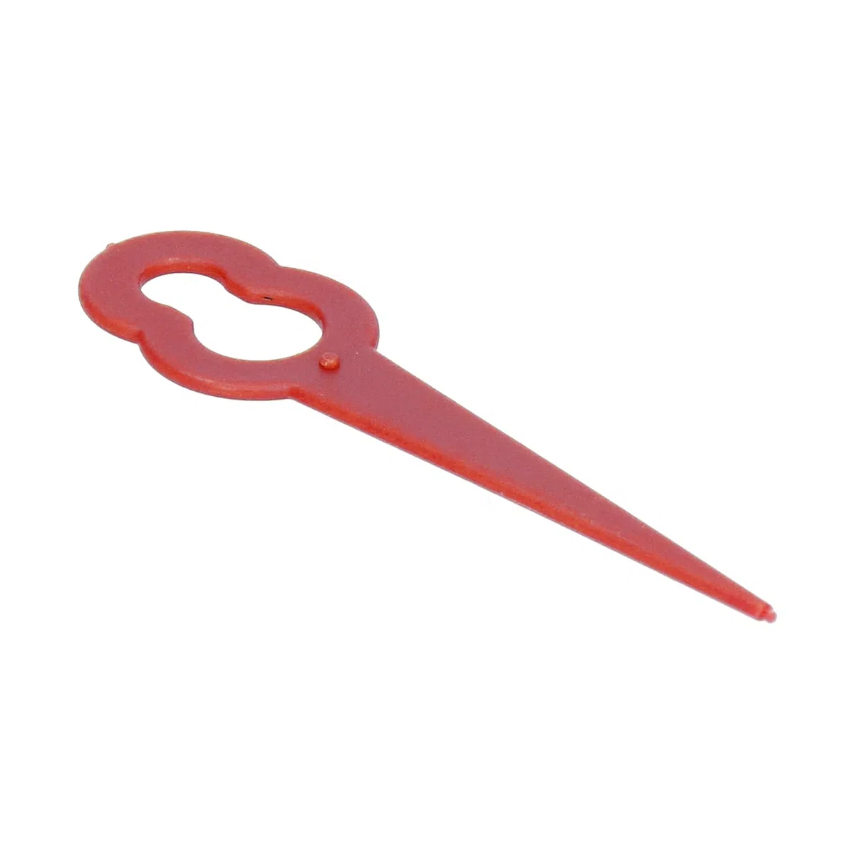 Trimmer -Kunststoffschneiderblätter, 100 -teilige Trimmer -Ersatzwerkzeuge Zum Schneiden von Gras, Glatt und Sicher mit Kürbischem Design (Rot)