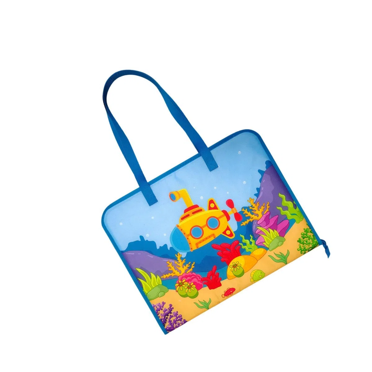 Kunsttasche, Aufbewahrungstasche für Kunstwerke, Kinder Oxford Stoff mit Griffen, Beutel für Kunst Und Handwerk