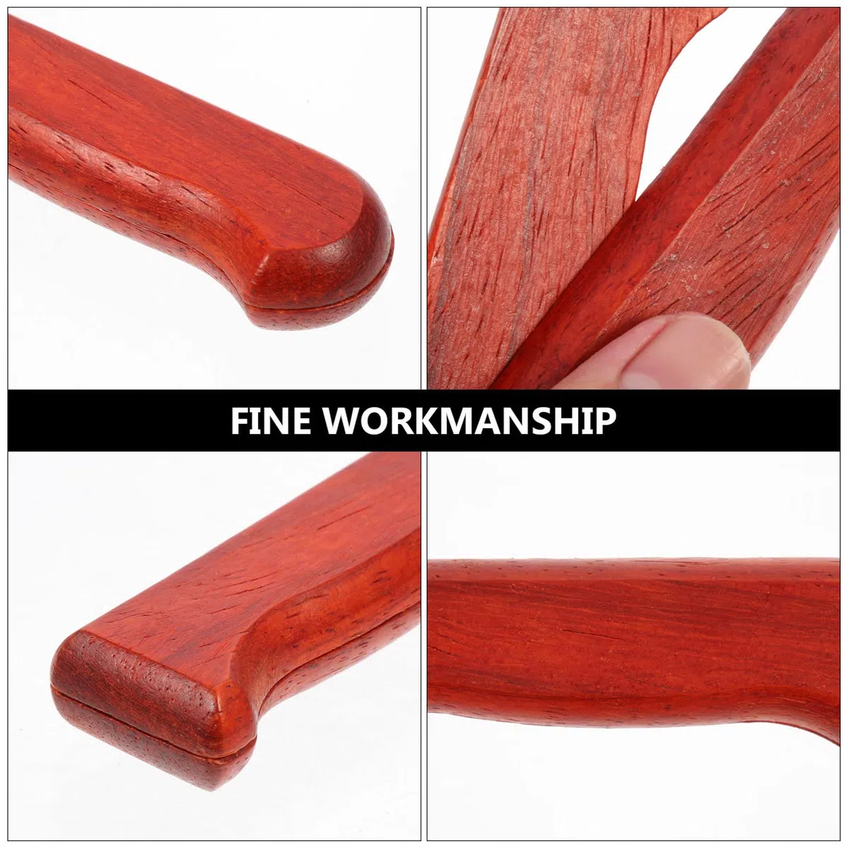 DOITOOL Cuttergriff Ersatzgriff Aus Holz Ergonomischer Messergriff Komfortabler Handgriff Für Küchenschneider Zubehör 4.41X1.30X0.79In Leicht Zu Installieren Und Langlebig