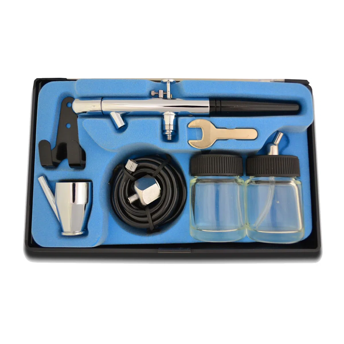 Airbrush-Pistole für Airbrush Kompressor Set Double-Action-Gun Special DÜSE und Nadel, UNIVERSAL-Pistole (Double-Action-Gun 128 D 0,35)