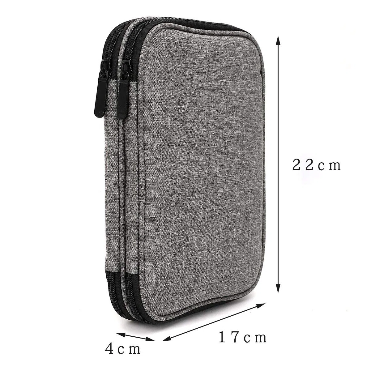 LOOEN Stricknadeln Tasche,Organizer Tasche für Rundstricknadeln, 23.6 Zoll Stricknadeln und anderes Zubehör, Aufbewahrungs Organizer(Keine Zubehör enthalten)