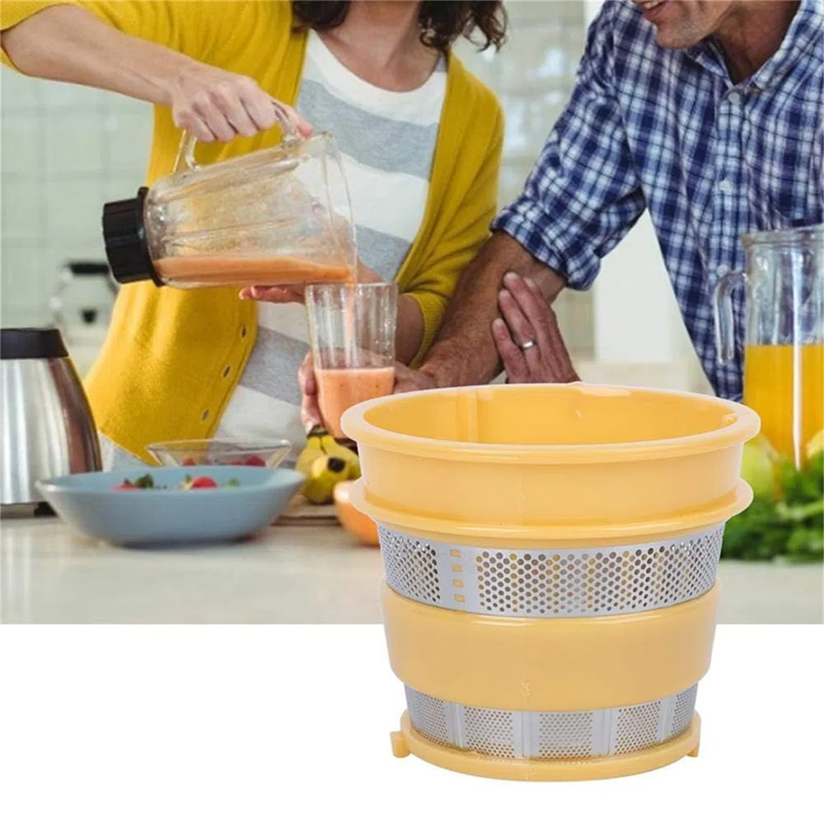 Blender Filter Entsafter Filter Feinmaschiger Filter Slow Juicer Feinmaschiges Sieb Filter Entsafter Zubehör für HU500DG Entsafter Entsafter Filter Ersatz