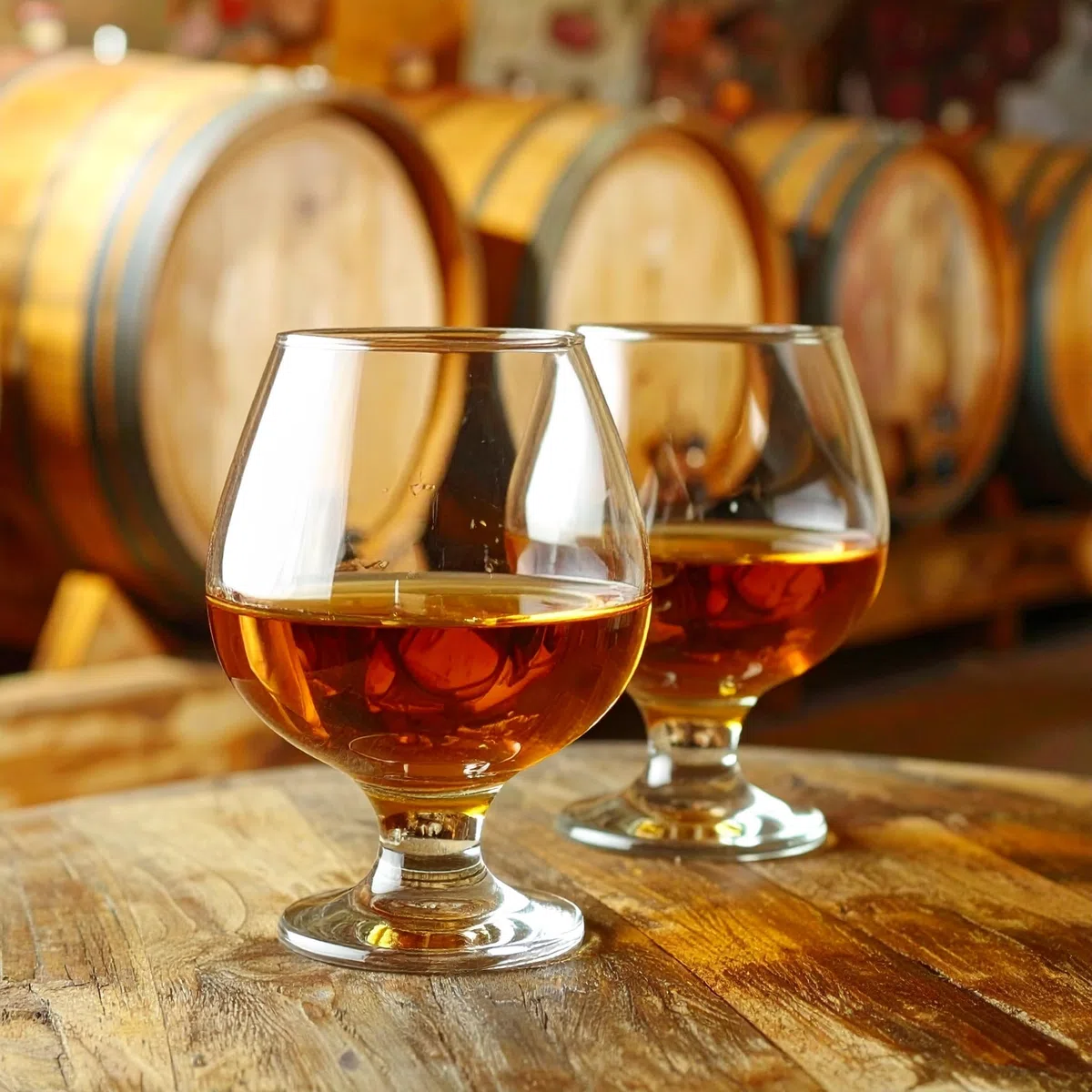 Glasmark KROSNO, 350ml, Set von 4, Cognacglas, Brandy, Cognac-Gläser, Cognacschwenker, Hochglanz, Schwenker gläser, Perfekt für Zuhause, Restaurants und Partys, Spülmaschinenfest