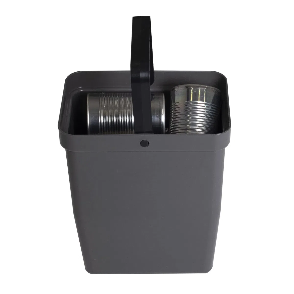 LM 530 ECO | 8-L Mülleimer aus recyceltem Material | 15 x 23 x 28,5 cm | Kompatibel mit LM Mülltrennsystem für die Küche unterschrank
