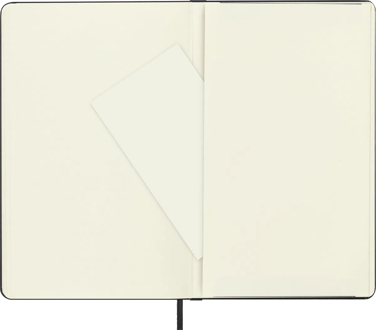 Moleskine Art Skizzenbuch, Zeichenalbum mit Hardcover und Gummiband, Geeignet für Stifte, Bleistifte und Pastelle, Schwarz, Large 13 x 21 cm, 104 Seiten