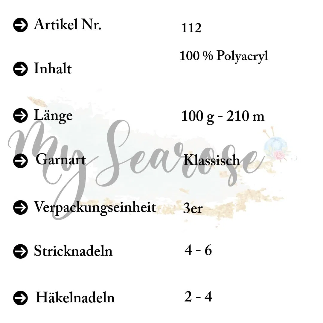 ALIZE Burcum Batik 3368 Premium Wolle 3 x 100g weiches Farbverlaufsgarn für Stricken & Häkeln von Schals Pullovern Decken und Accessoires pflegeleicht für Herbst und Winter mit mySearose Label