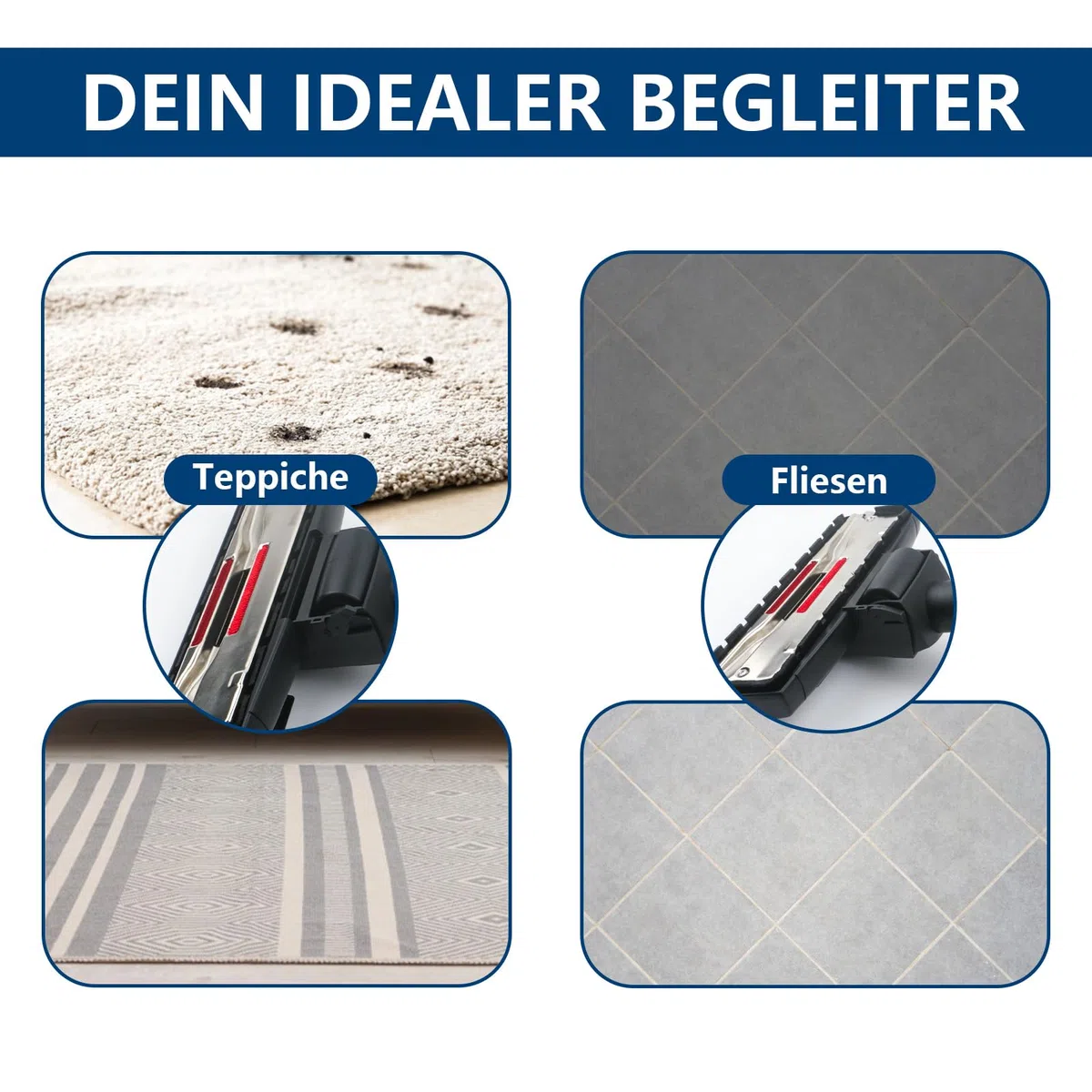 Staubsaugerdüse Bodendüse für alle Miele Staubsauger. Staubsaugerdüse kompatibel mit Miele S8,S6,S5,S4,S2, S1,C1,C2,C3,H1, Complete, Compact, Classic, Swing, S8000, S6000, S5000, S4000, S500, S140