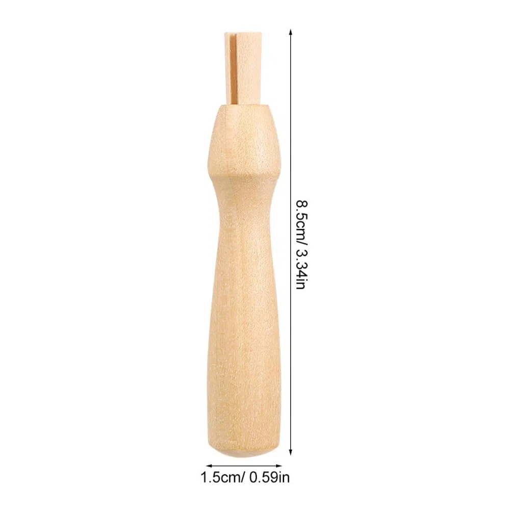 30 Stück Filznadelgriffe Aus Holz Ergonomisch Für Wollfilzwerkzeuge Filznadeln Filzwerkzeuge Zubehör Basteln Handgriff Für Kreatives Filzen