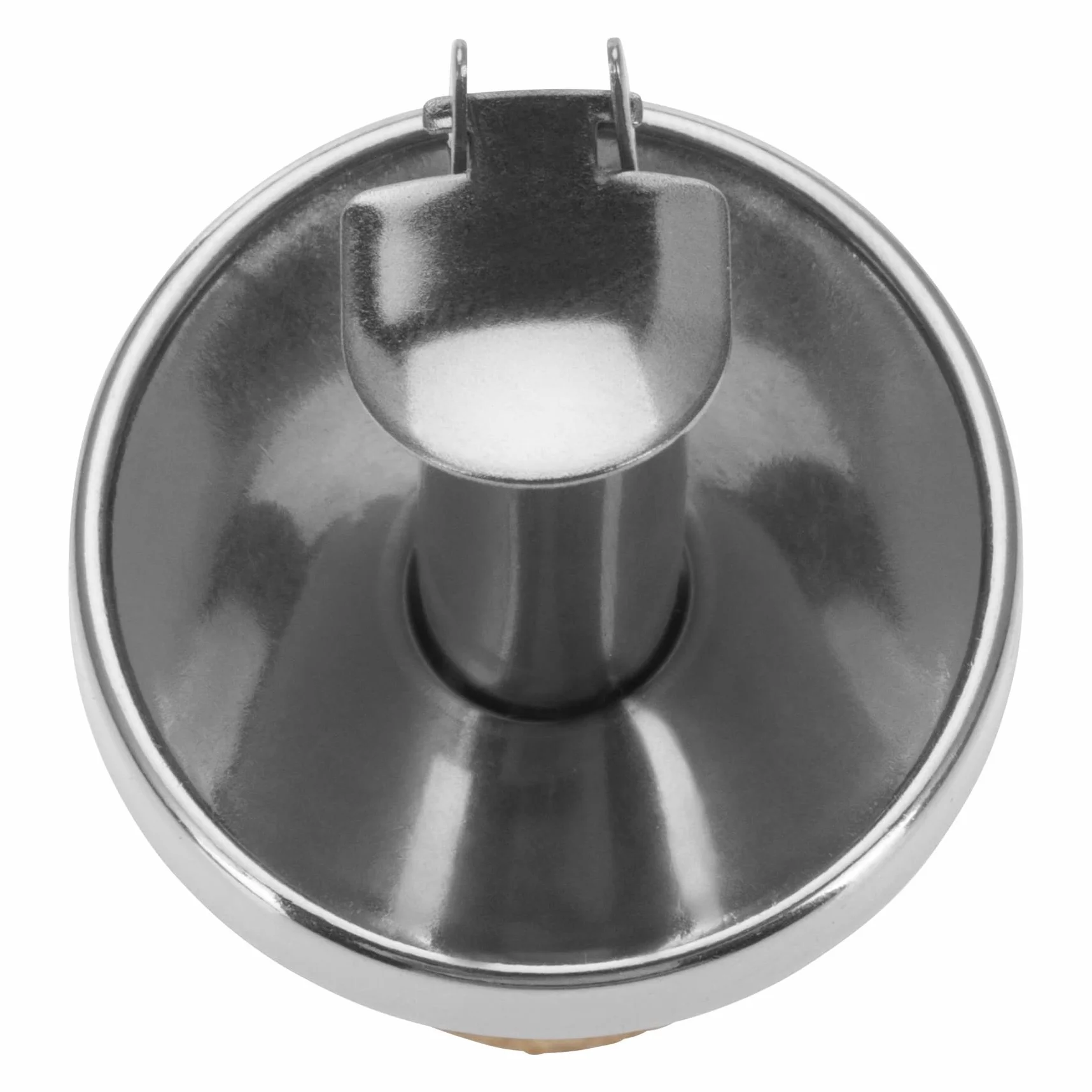 Westmark 4 Essig-/Öl-Ausgießer + 4 Ersatzkorken, mit Kläppchen, Metall/rostfreier Edelstahl, Naturkorken, Inox Essig-Spezial, 479022E3