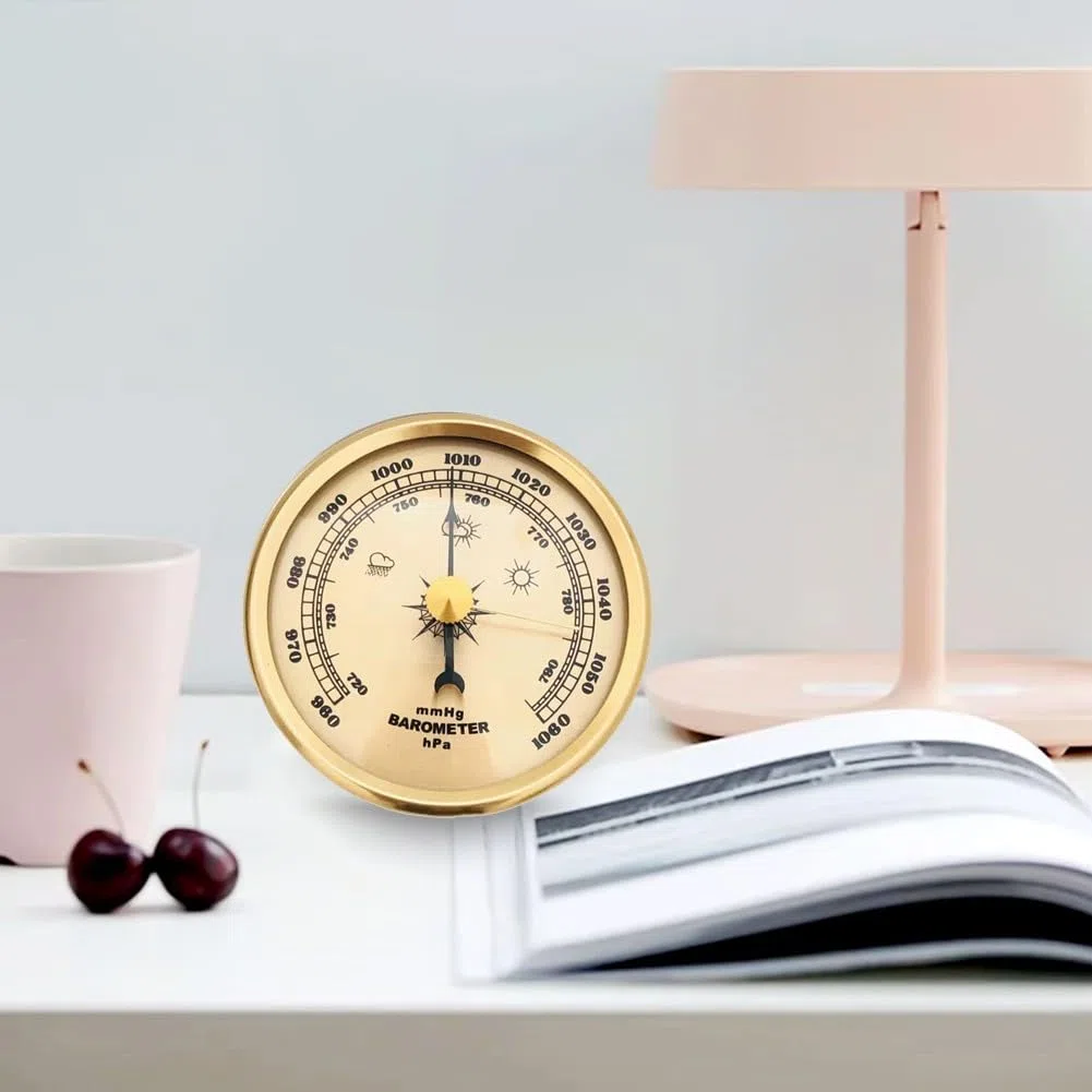 70 mm Barometer für genaue Luftdruckmessungen in Ihrem Zuhause