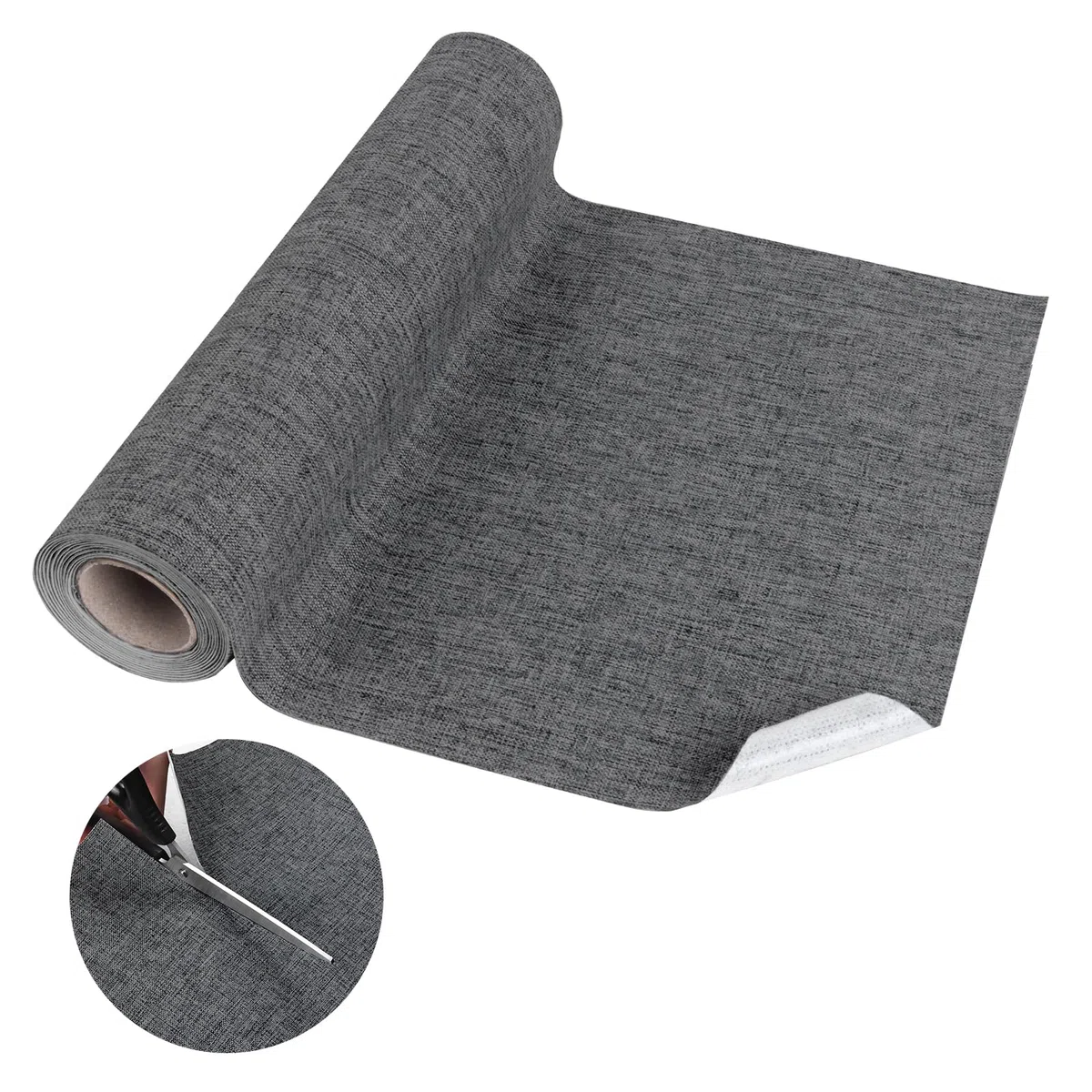 Flicken Selbstklebend Stoff 30cm x 2m Leinen Patches Selbstklebend Autositz Reparaturset Stoff Klebestoffflicken Perfekt für Sofas, Autositze, Möbel, Vorhänge