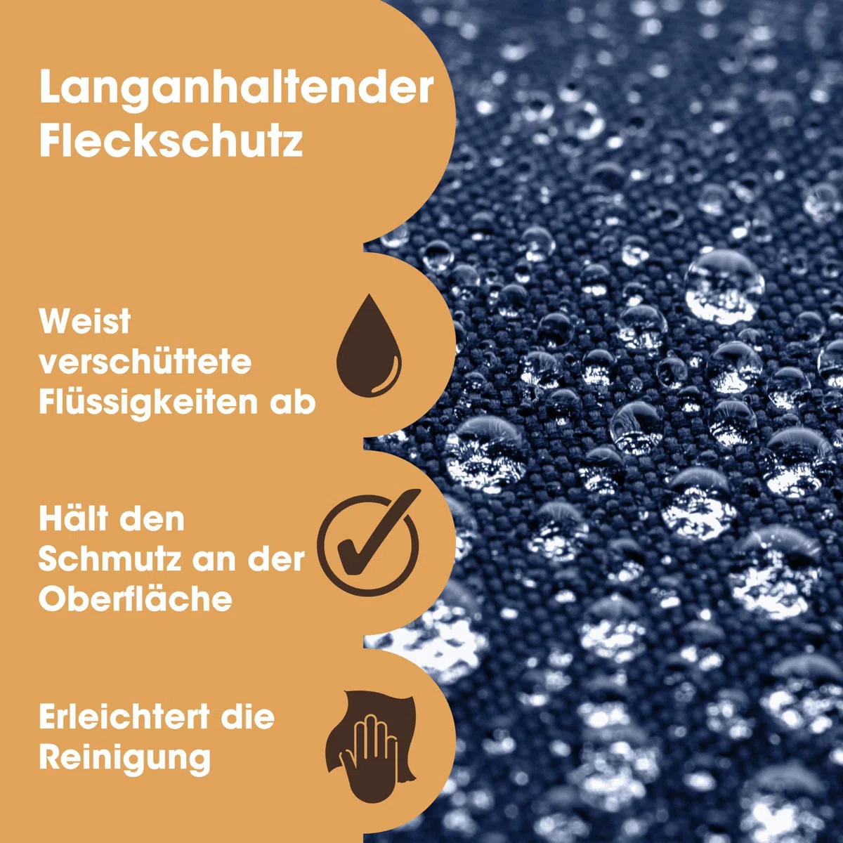 Furniture Clinic Teppich und Polster-Imprägnierspray - wirkt schmutz- und wasserabweisend – Gewebeschutz-Spray für Polster, Teppiche, Sofas, Autositze, Schuhe - 500ml